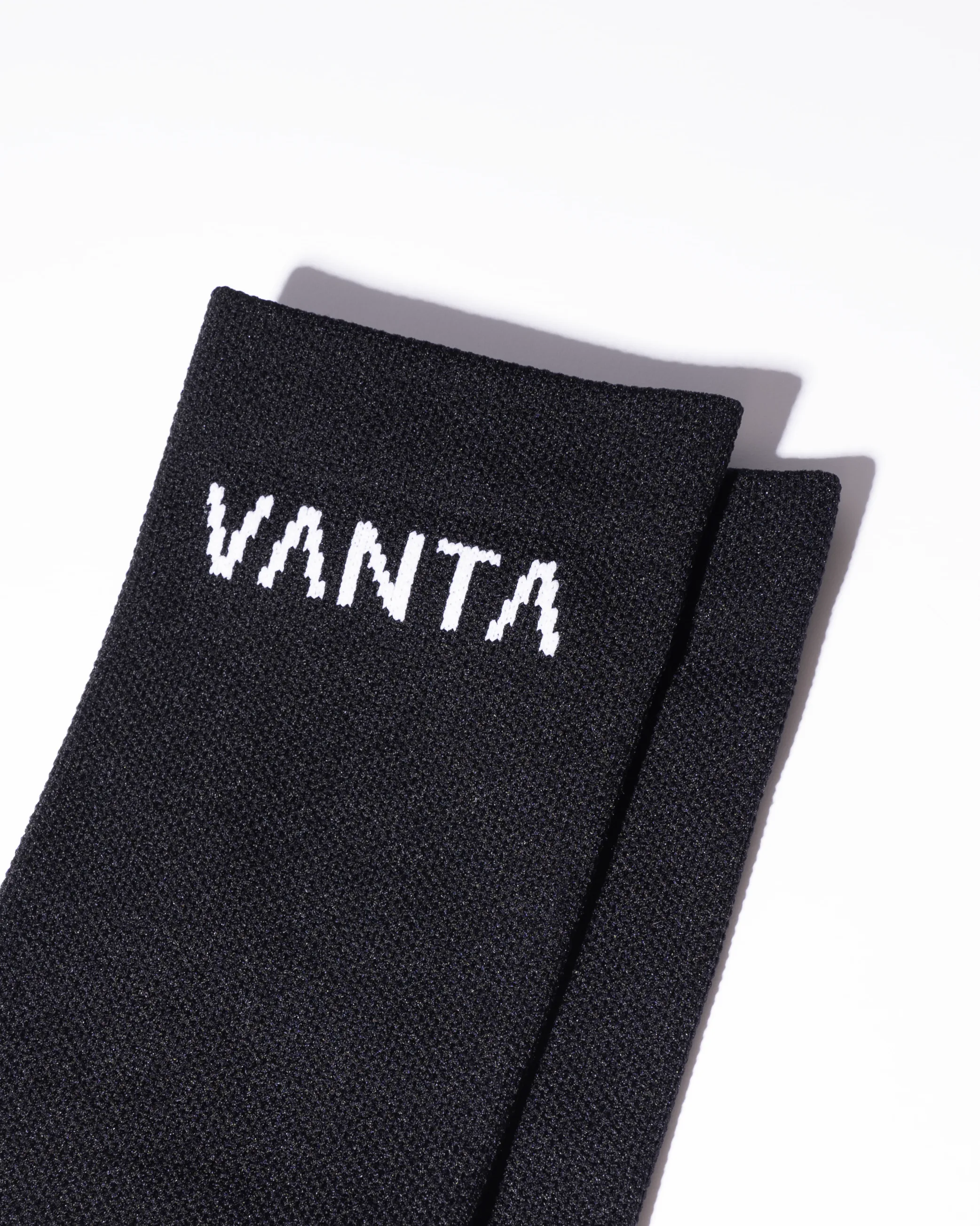 BLACK LOGO TRAINING SOCKS - Image 3
