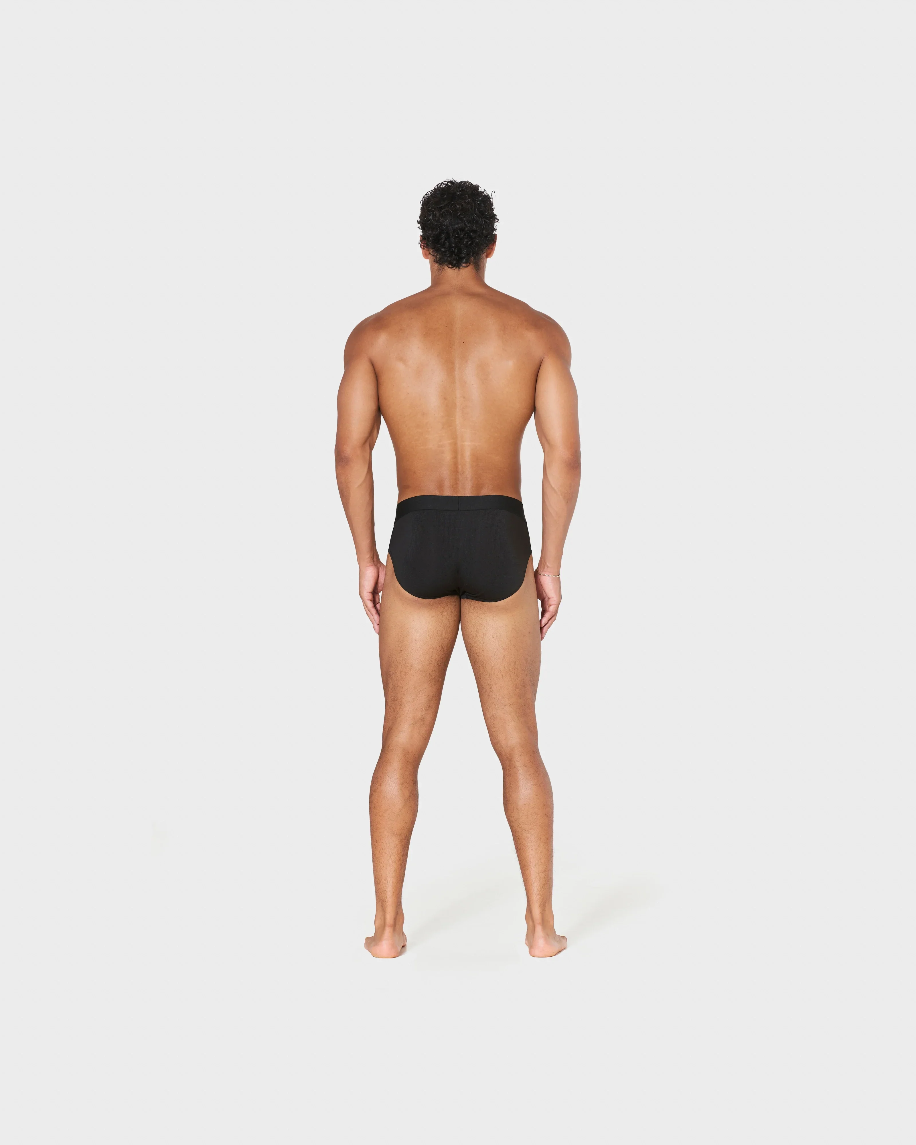BLACK (BRIEF) (BIG POUCH) - Image 4